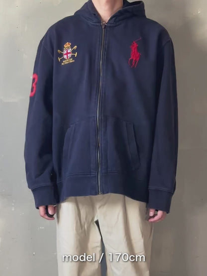 00's POLO BY RALPH LAUREN ジップパーカー