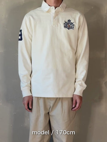 90's POLO RALPH LAUREN ラグビーシャツ