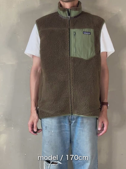 10's PATAGONIA「Classic Retro X Vest」USA製 フリースベスト