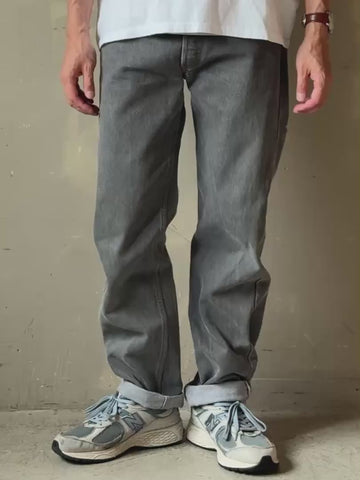90's Levi’s 501「USA製」先染めブラックデニム