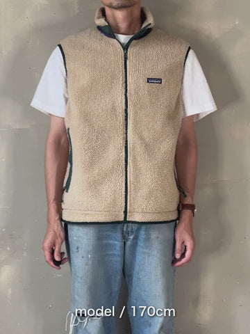 90's PATAGONIA「PEF Retro X Vest」USA製 フリースベスト