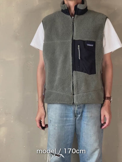 90's PATAGONIA「Retro X Vest」USA製 フリースベスト