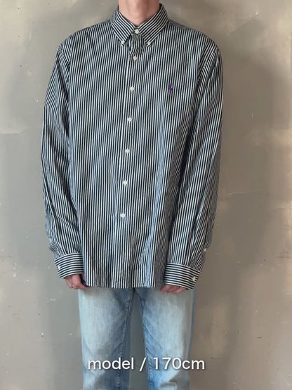 00's POLO BY RALPH LAUREN「CUSTOM FIT」長袖シャツ