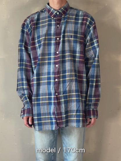 90's RALPH LAUREN「MCMEEL」長袖シャツ