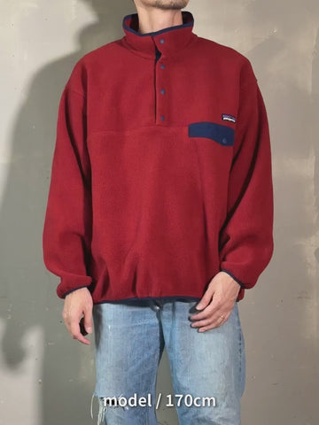 10's PATAGONIA 「Synchilla Snap-T」フリースプルオーバー