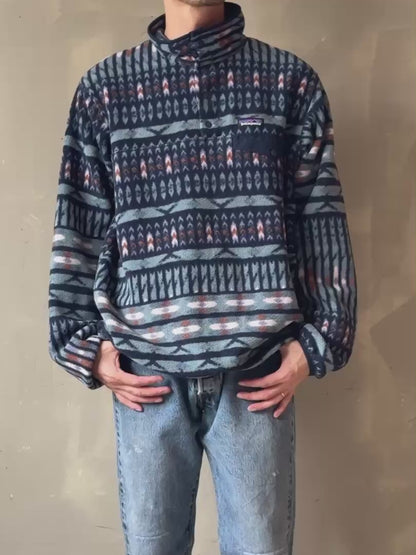 10's PATAGONIA「Synchilla Snap-T」フリースプルオーバー