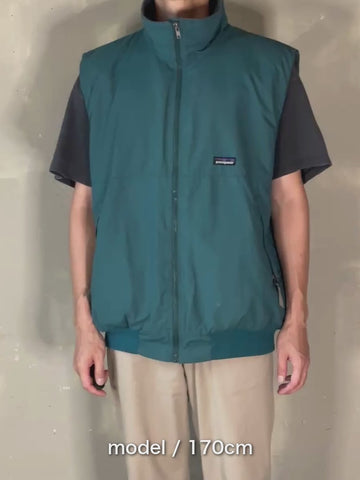 90's PATAGONIA Shelled Synchilla 「雪なし」 ナイロンベスト