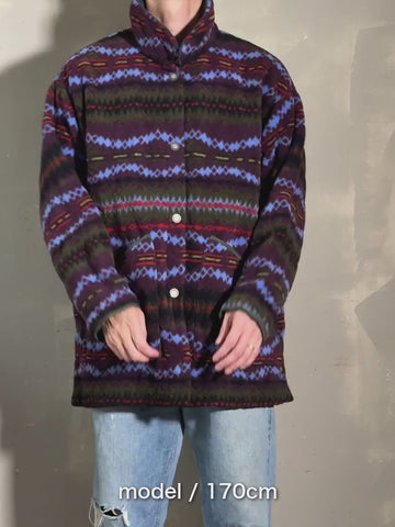 90s PATAGONIA 「Synchilla shirring Coat」フリースコート　USA製