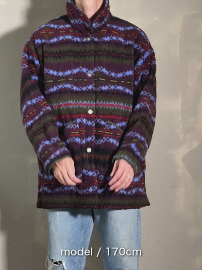 90s PATAGONIA 「Synchilla shirring Coat」フリースコート　USA製