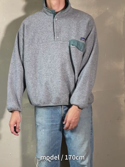 90's PATAGONIA 「Synchilla Snap-T」フリースプルオーバー