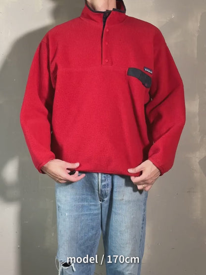 90's PATAGONIA 「Synchilla Snap-T」フリースプルオーバー