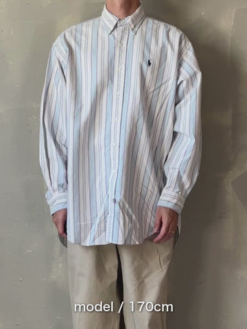 90's RALPH LAUREN「The Big Oxford」長袖シャツ